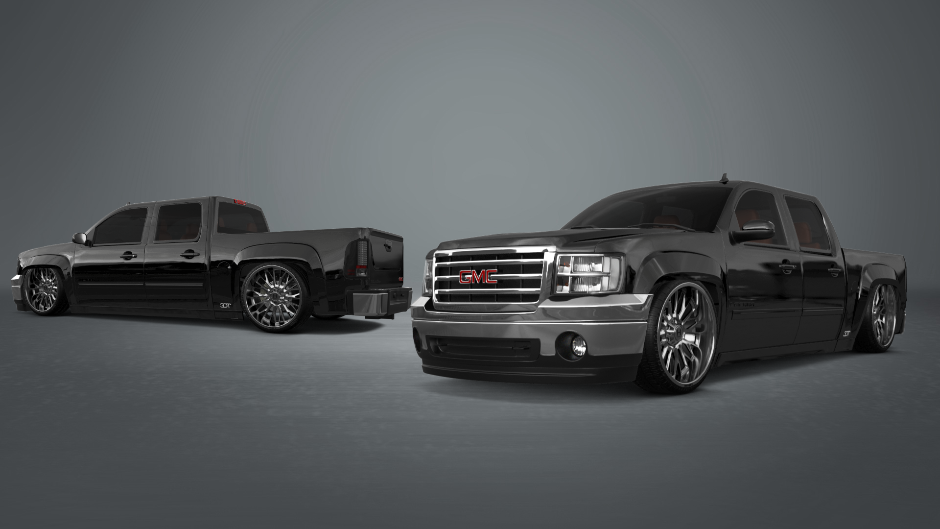 GMC Sierra 1500 Crew Cab 5.8 ft box 4 Door pickup truck 2007