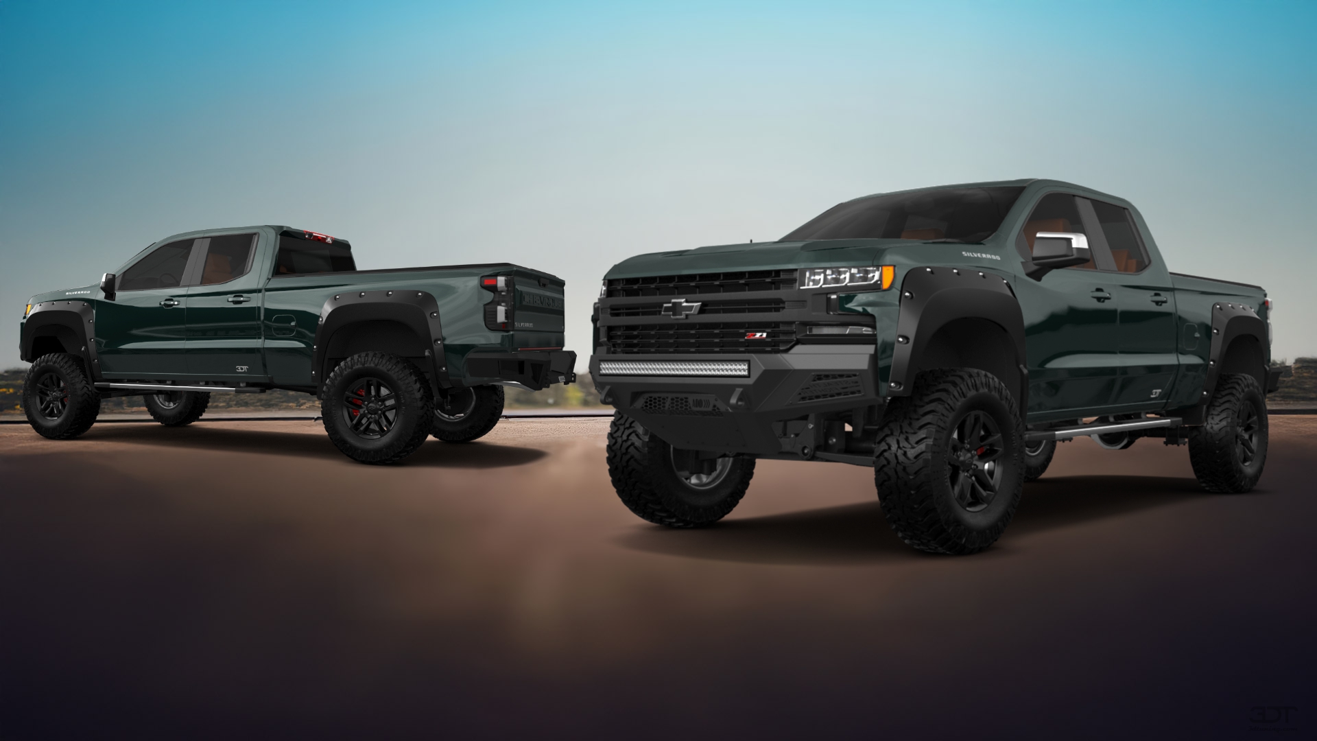 Chevrolet Silverado 1500 6.6 ft box 4 Door pickup truck 2021 tuning