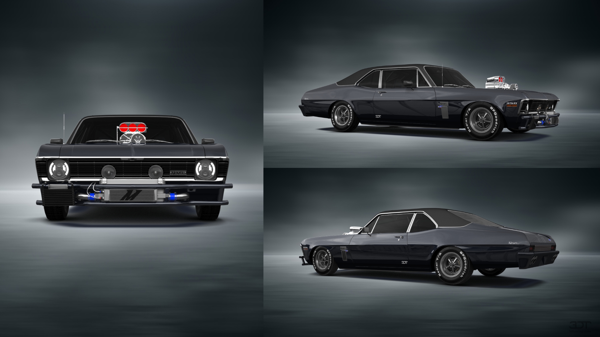 Chevrolet Chevy II Nova 2 Door Coupe 1968