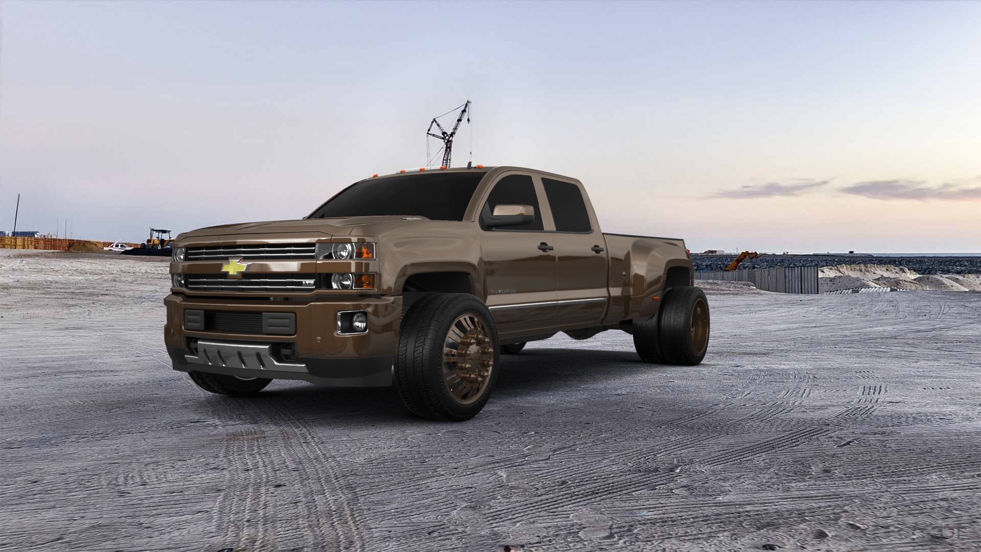 Chevrolet Silverado 3500 4 Door pickup truck 2015