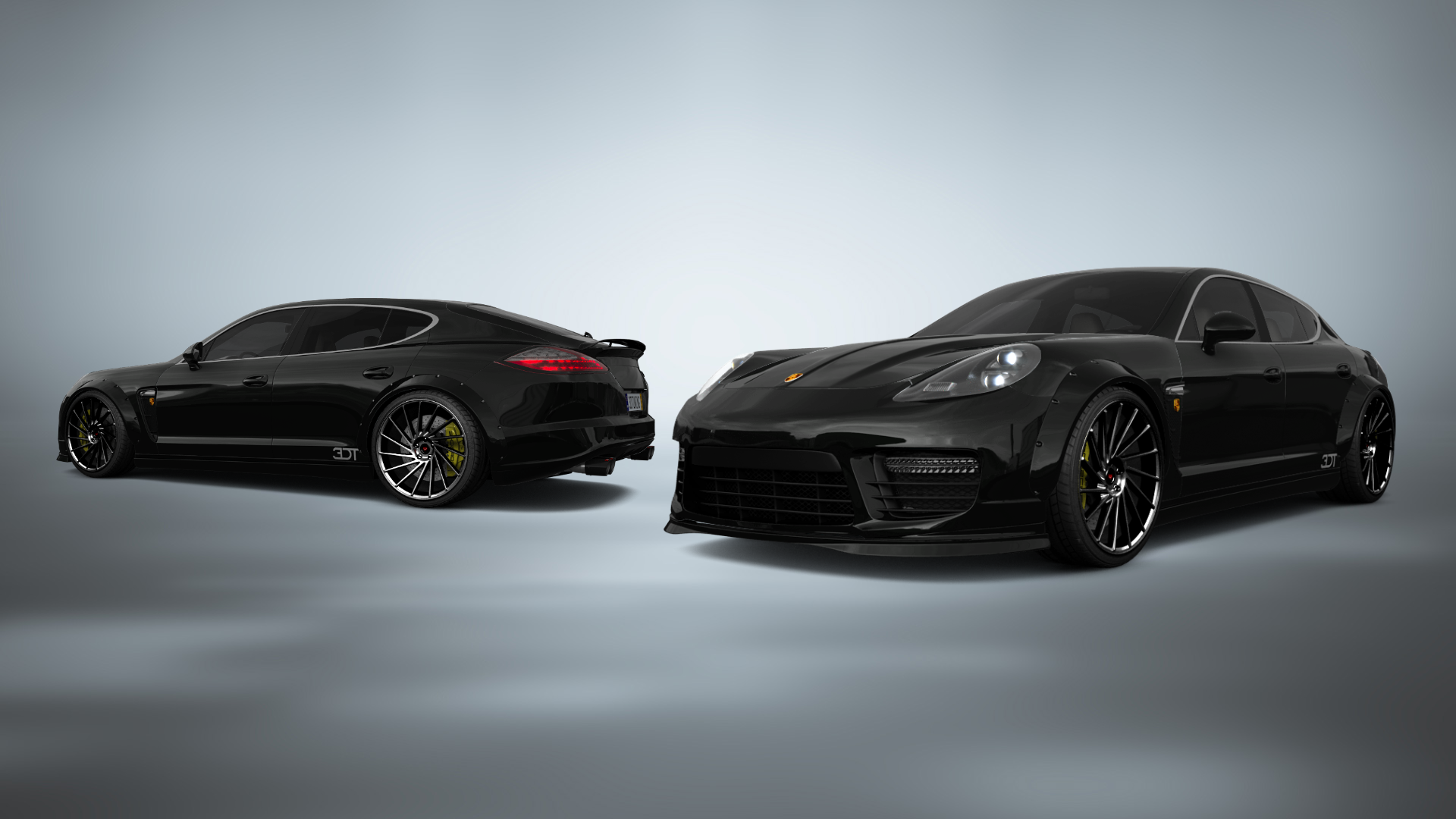 Porsche Panamera 4 door fastback saloon 2011