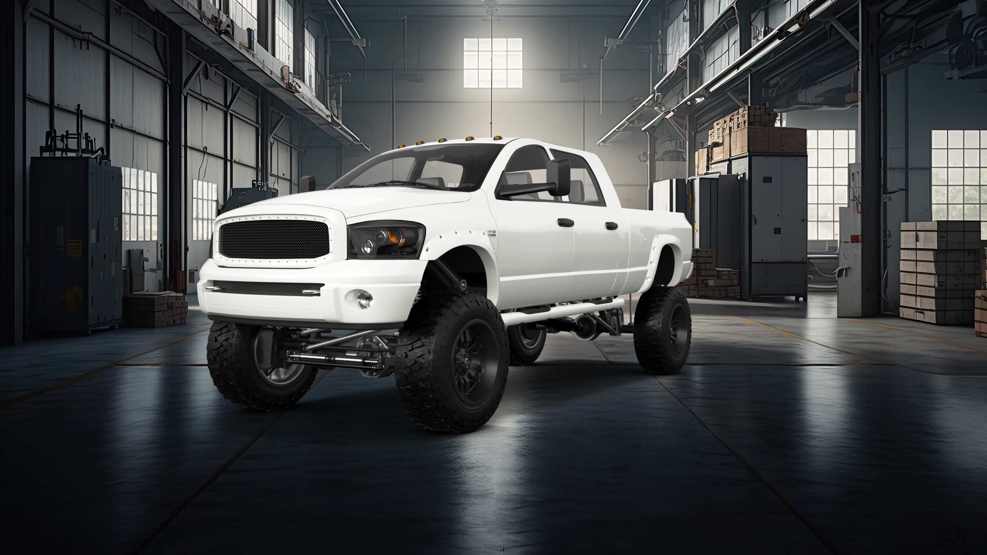 Dodge Ram 2500 4 Door pickup truck 2007 tuning