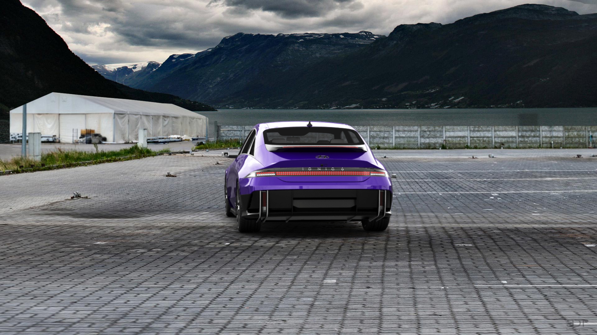 Hyundai Ioniq 6 4 door fastback saloon 2023 Images