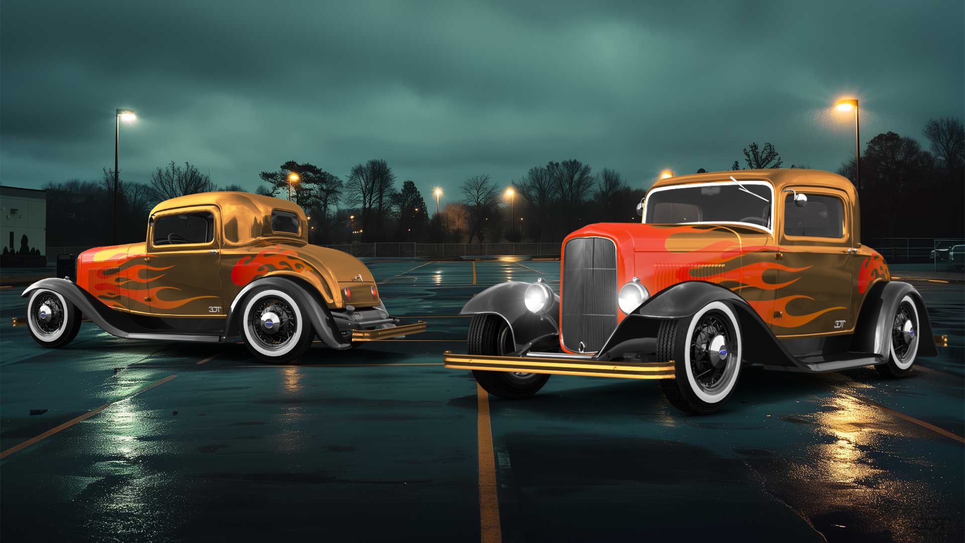 Ford Model B Deluxe 2 Door Coupe 1932 tuning