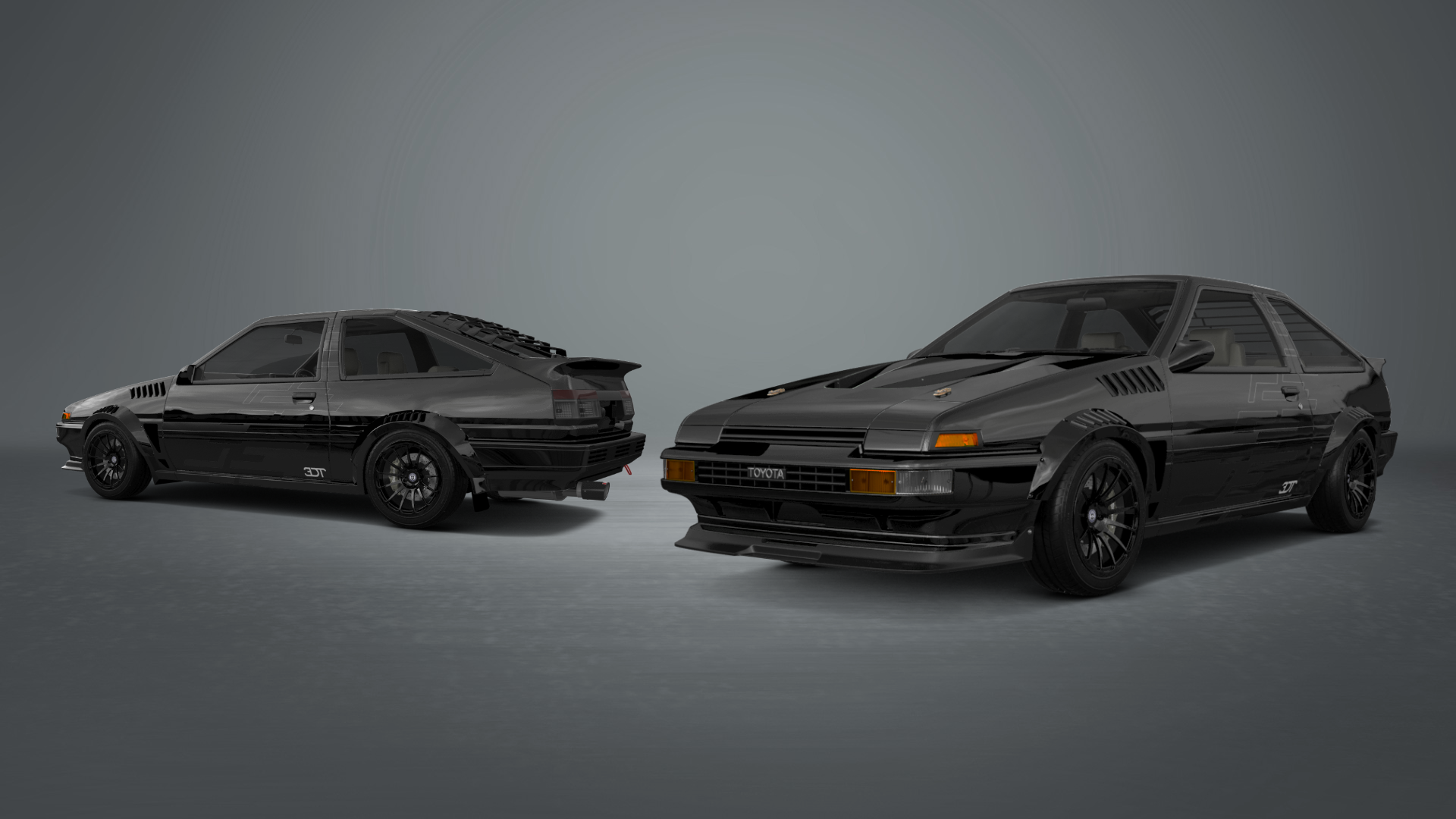 Toyota AE86 3 Door Hatchback 1985 tuning