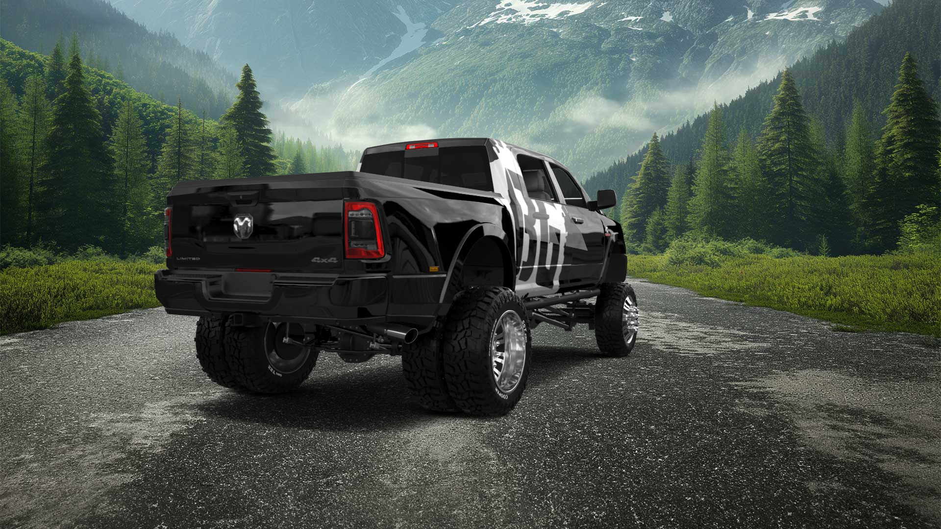 Dodge Ram 3500 4 Door pickup truck 2020 tuning