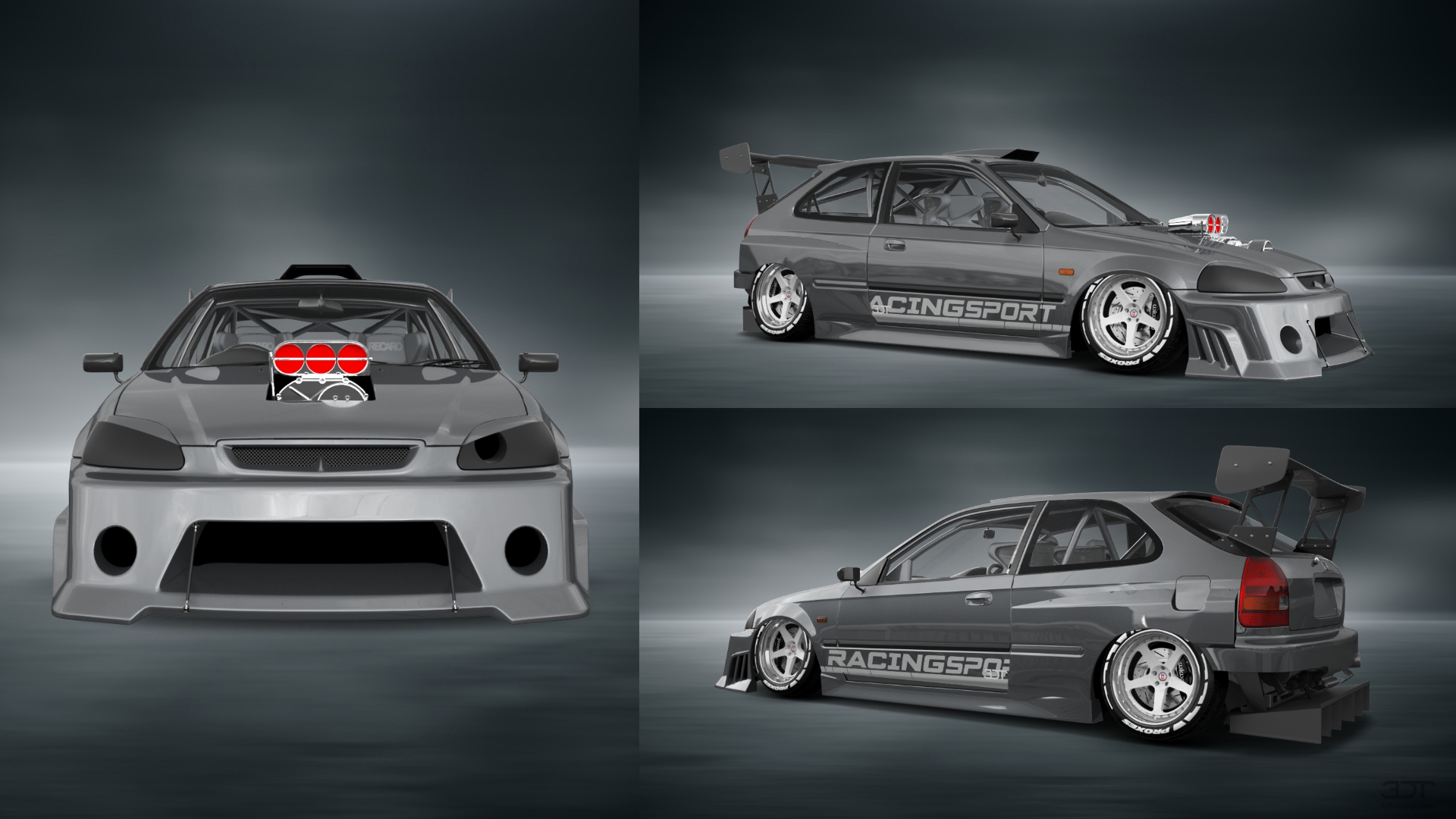 Honda Civic 3 Door Hatchback 1997 Images