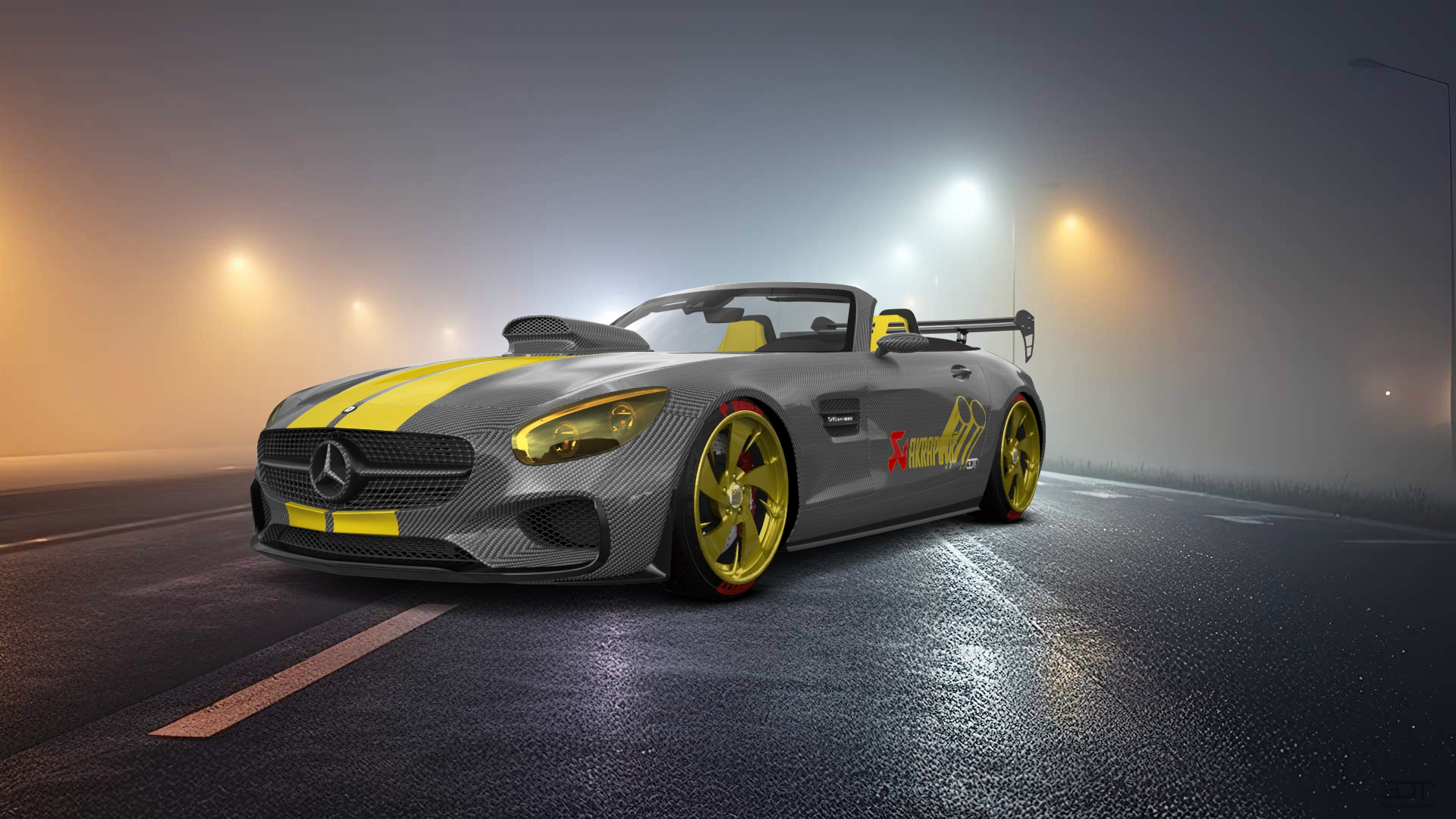 Mercedes AMG GT 2 Door Convertible 2016