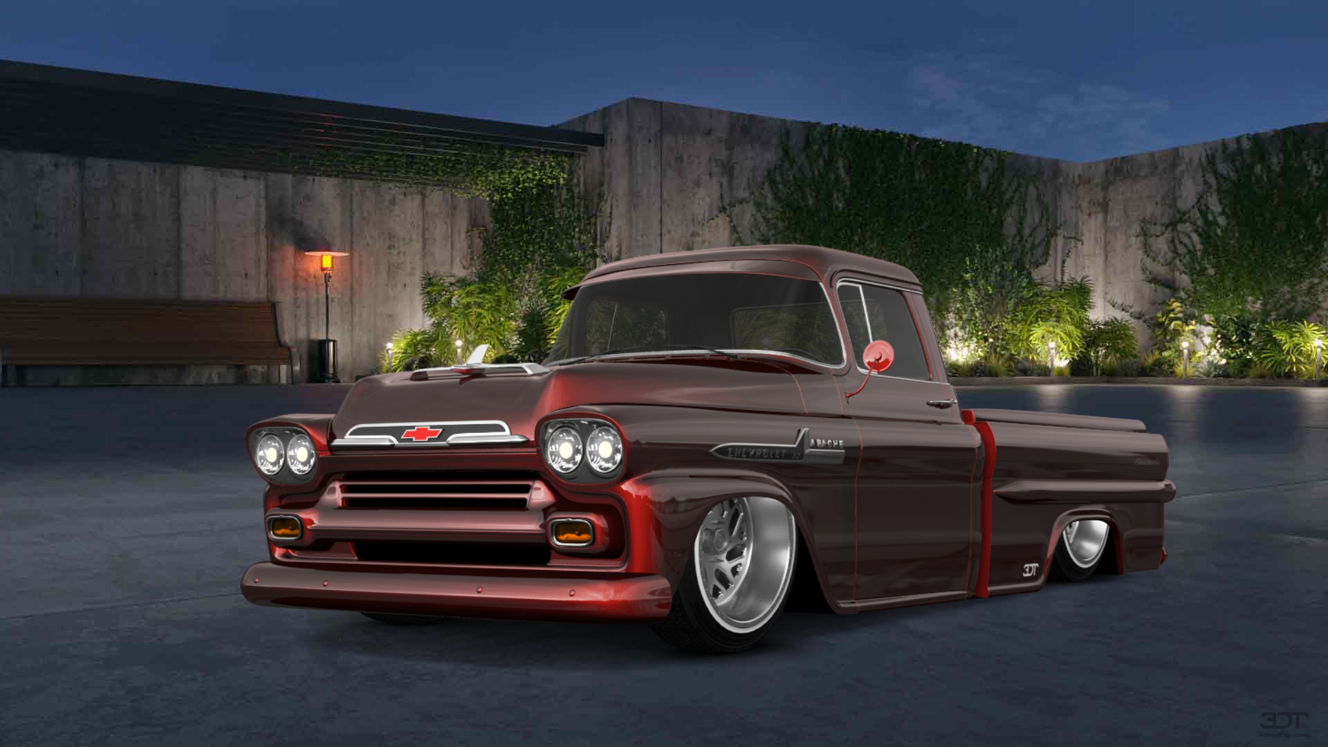 Chevrolet Apache 2 Door pickup truck 1958 tuning
