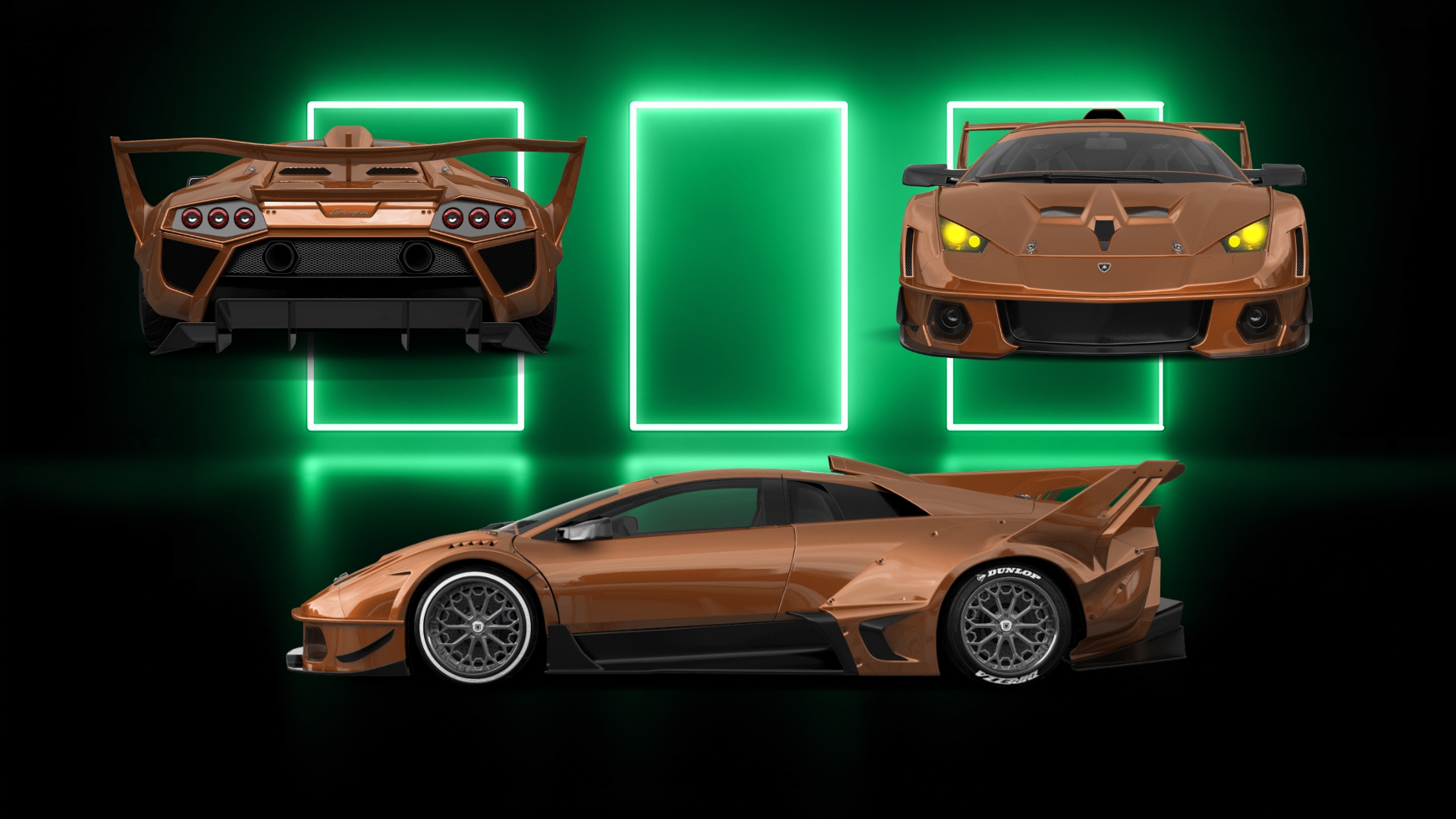 Lamborghini Murcielago 2 Door Coupe 2001 tuning