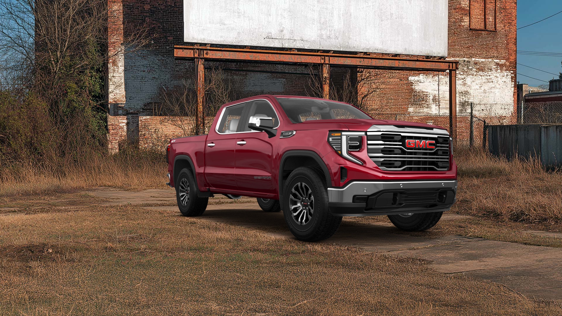 GMC Sierra 1500 Crew Cab 5.8 ft box 4 Door pickup truck 2023 tuning