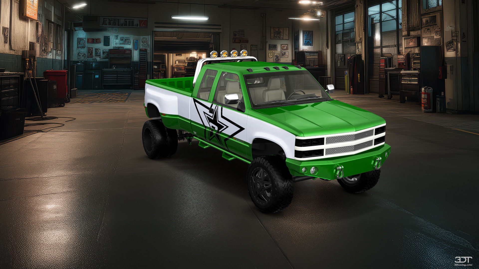 Chevrolet K3500 Extended Cab Pickup Truck 1988 tuning