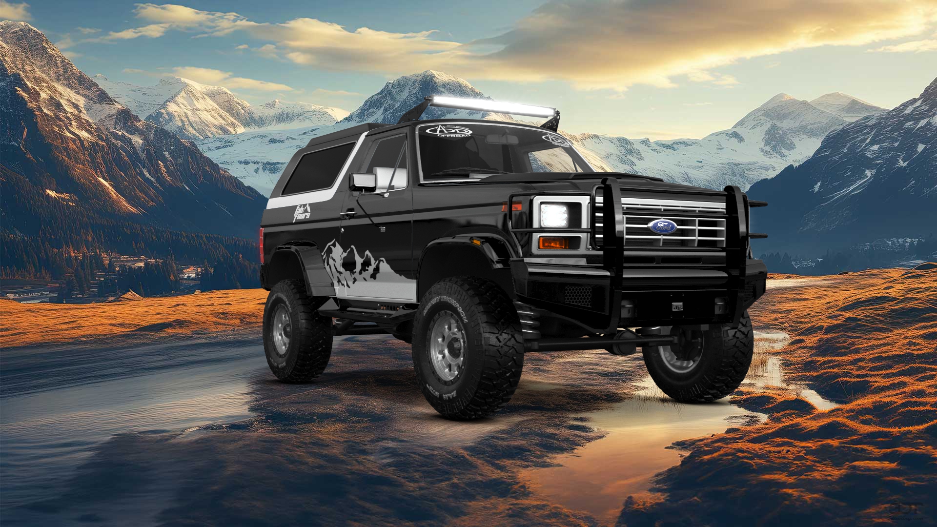 Ford Bronco 3 Door SUV 1980 tuning