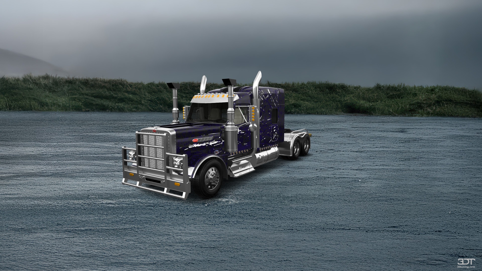 Peterbilt 589 Sleeper Cab Truck 2024 tuning