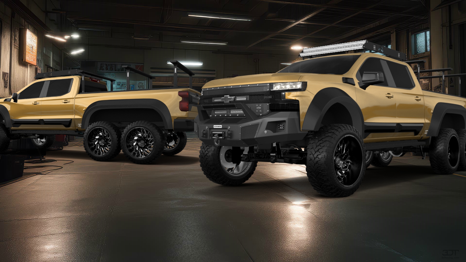 Chevrolet Silverado Hennessey Goliath 6X6 Truck 2020 tuning