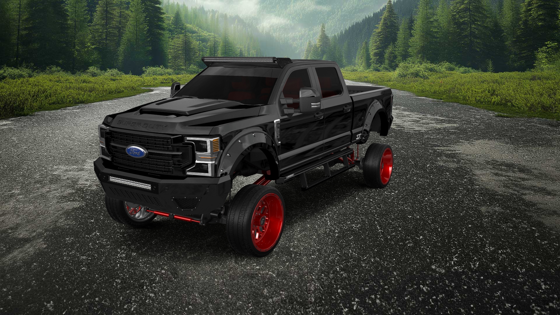 Ford F-250 4 Door pickup truck 2021