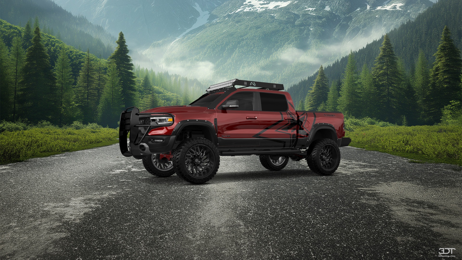 Dodge Ram 1500 TRX 4 Door pickup truck 2021
