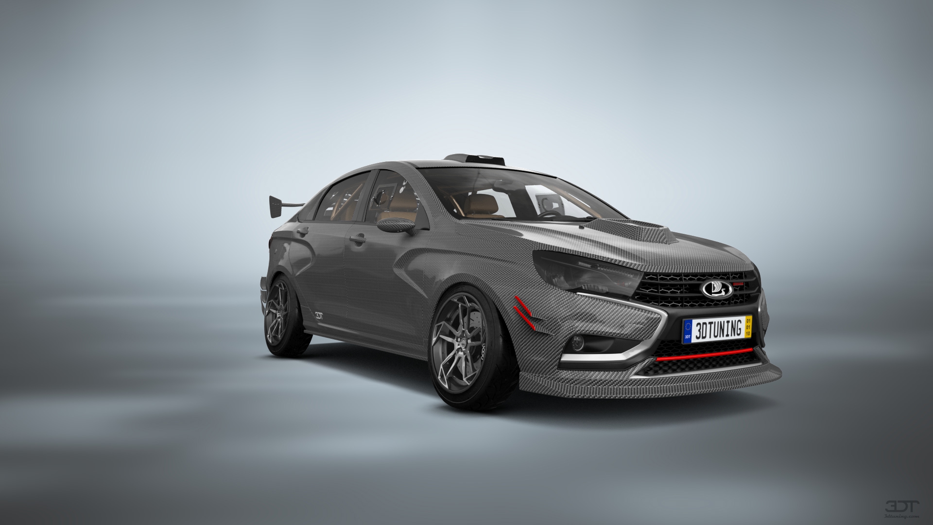 Lada Vesta 4 Door Saloon 2016 tuning