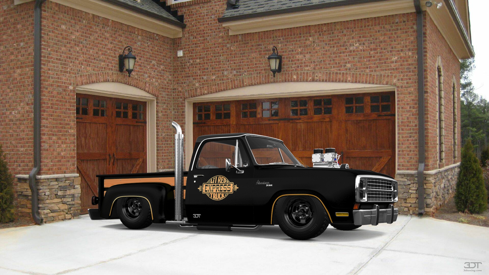 Dodge Lil Red Express 2 Door pickup truck 1979