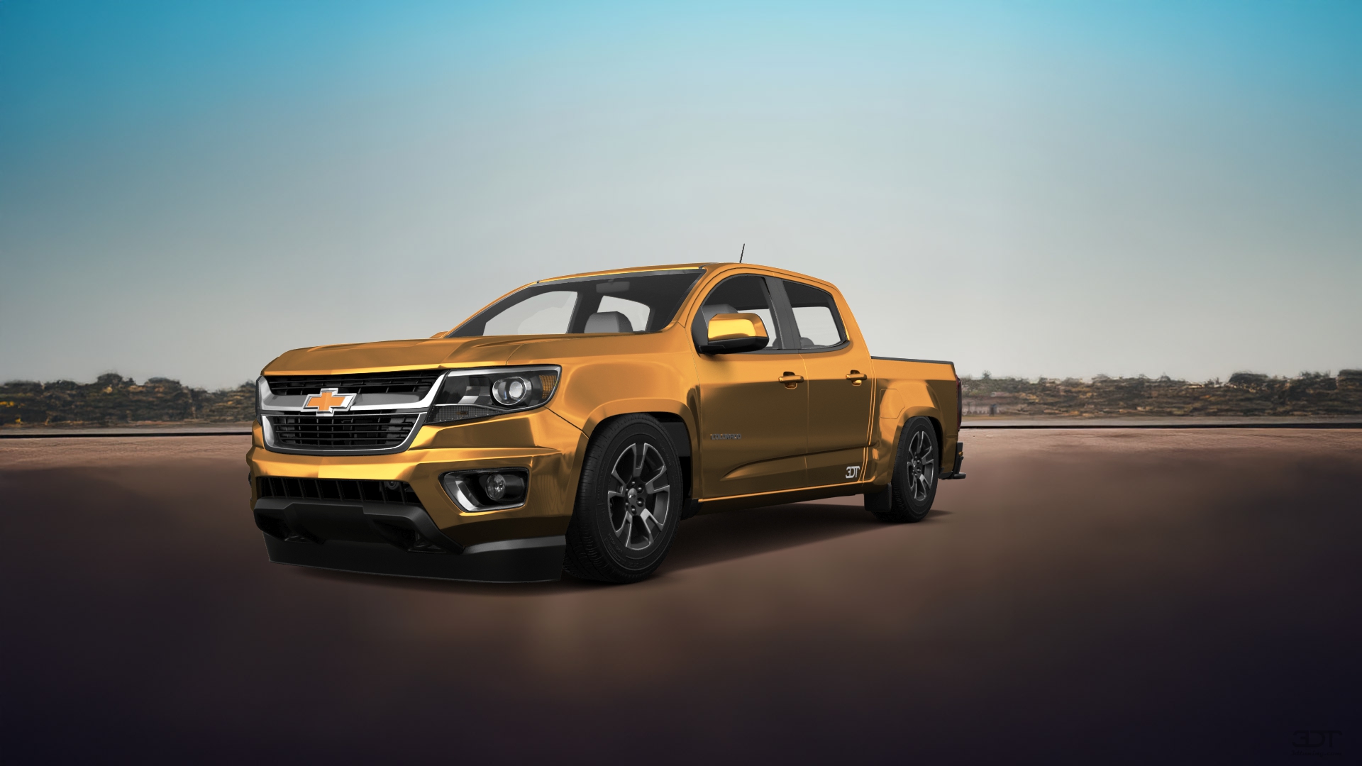 Chevrolet Colorado Crew Cab 4 Door pickup truck 2015 tuning