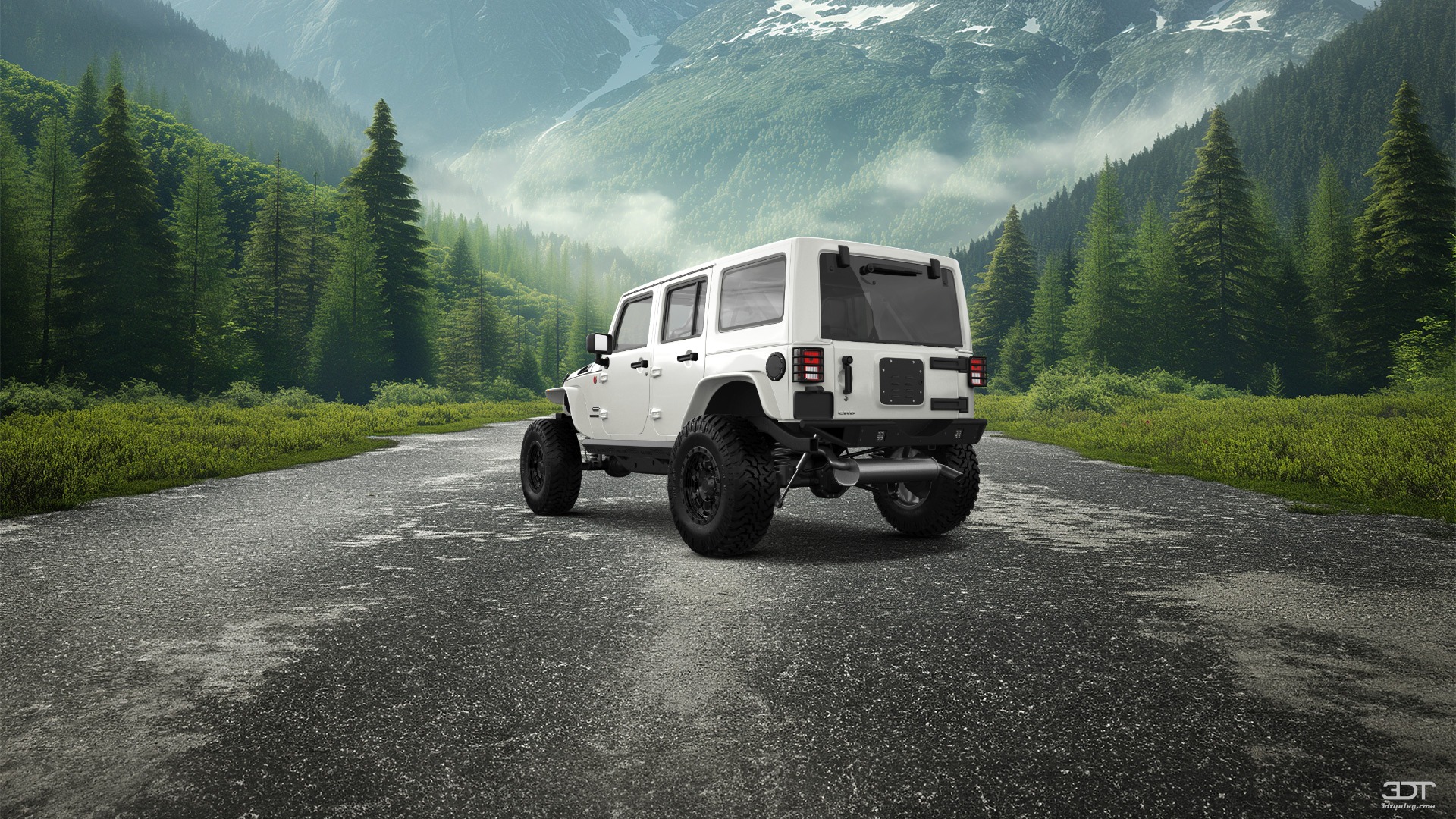 Jeep Wrangler Unlimited JK Rubicon Recon 4 Door SUV 2017 tuning