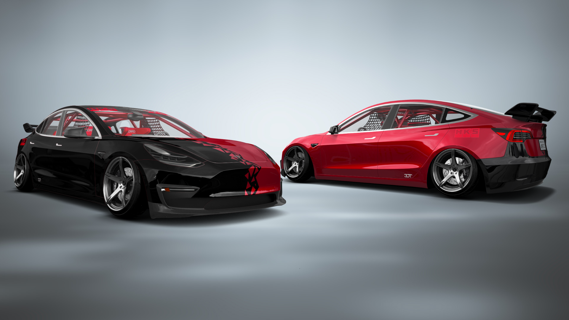 Tesla Model 3 4 Door Saloon 2017 tuning