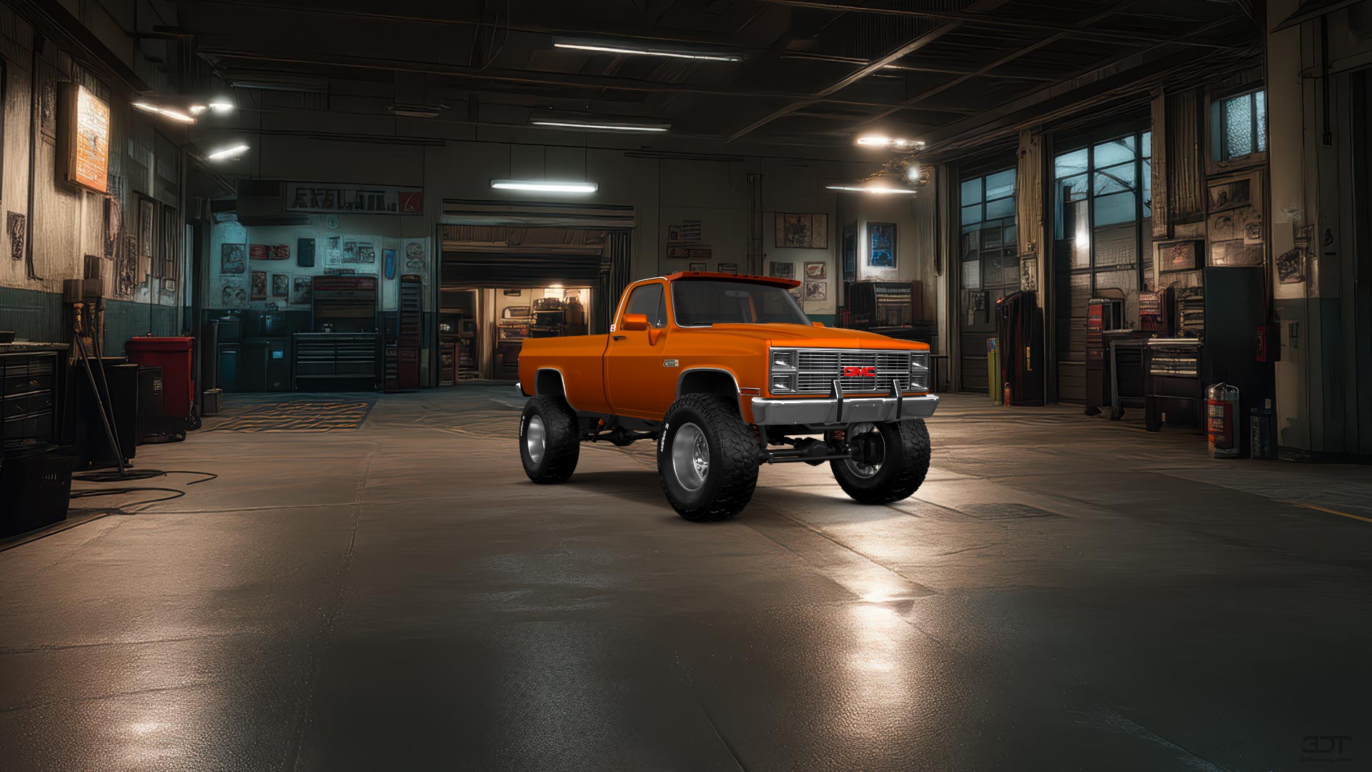 GMC Sierra 1500 2 Door pickup truck 1985 tuning