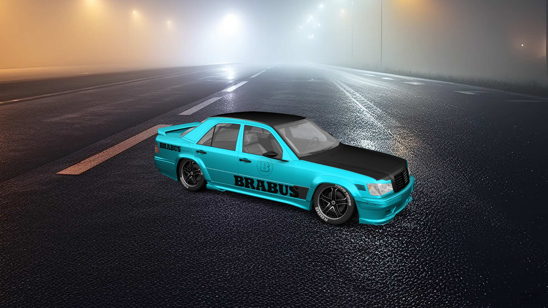 Mercedes E-Class Sedan 1984 tuning