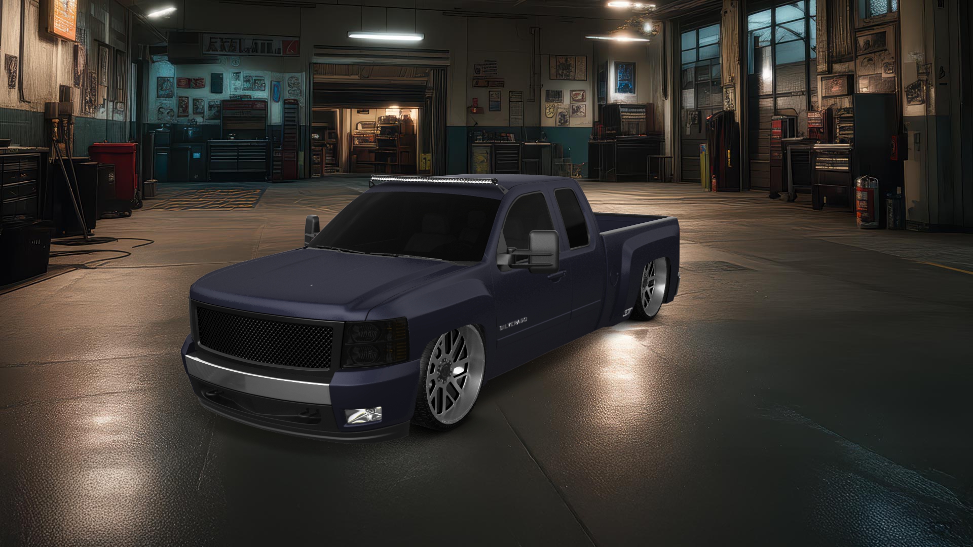 Chevrolet Silverado 1500 6.6 ft box Pickup Truck 2008 tuning