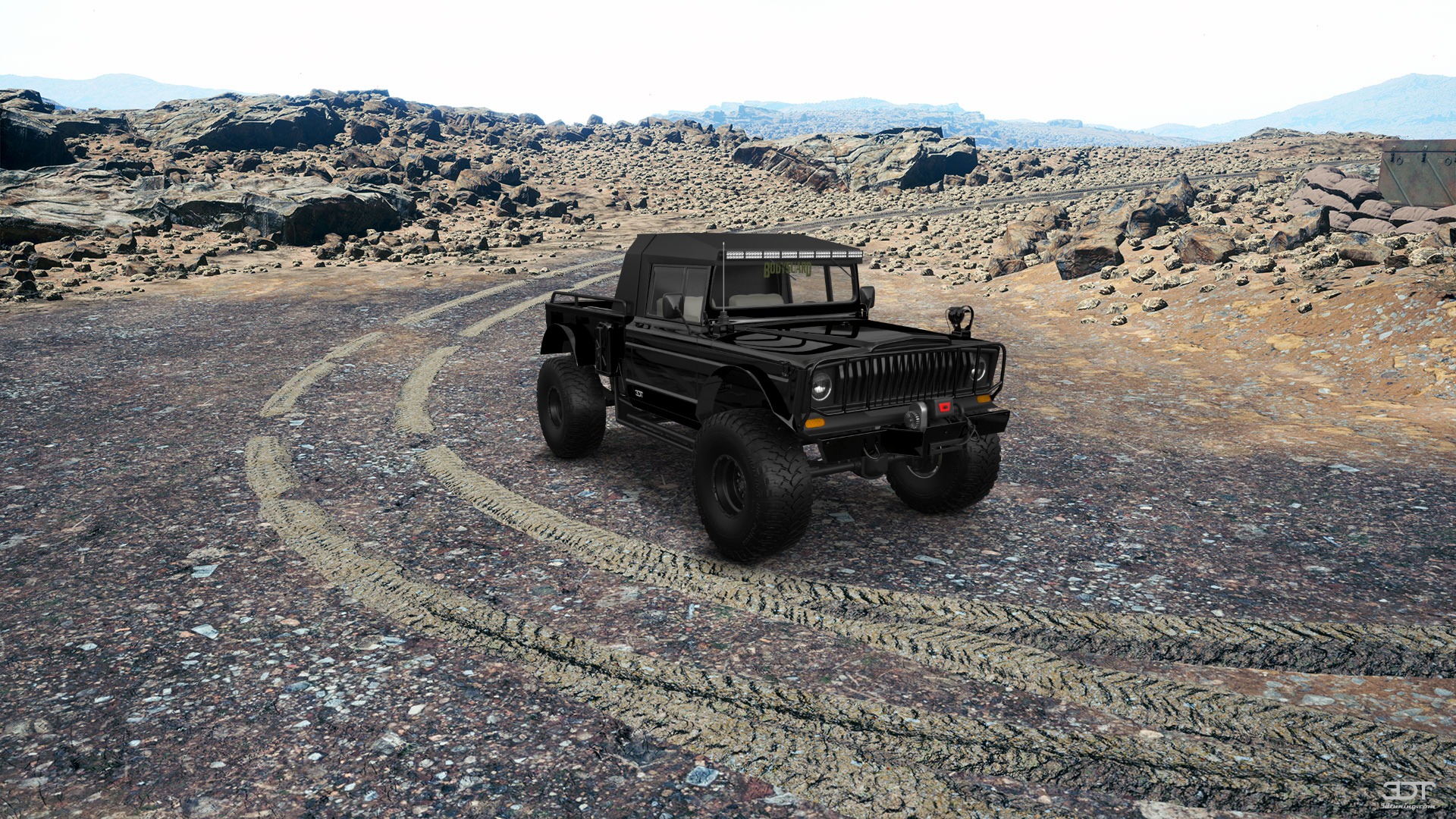 Jeep Kaiser M715 2 Door pickup truck 1968