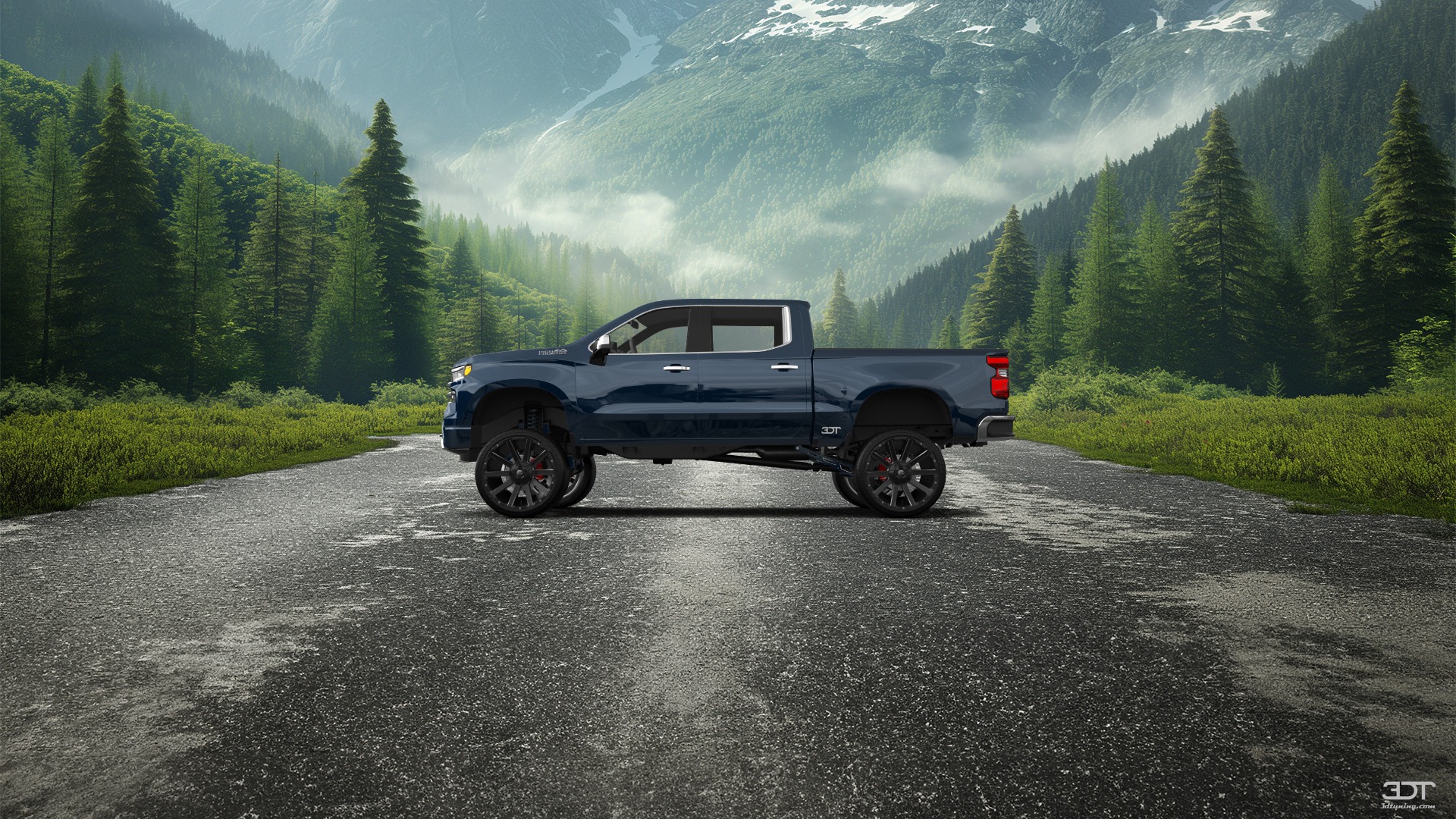 Chevrolet Silverado 1500 Crew Cab 5.8 ft box 4 Door pickup truck 2023 Images