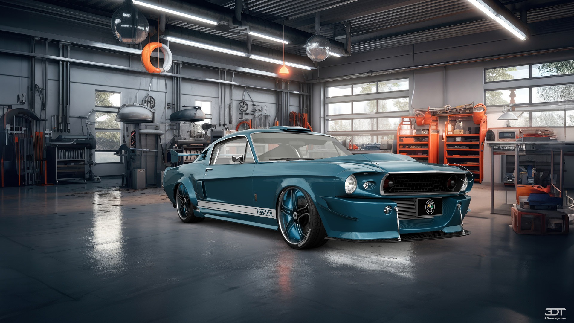 Mustang GT500 2 Door Coupe 1968 tuning