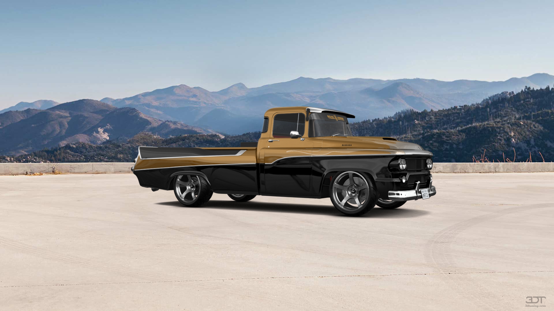 Dodge C series 2 Door pickup truck 1958 tuning