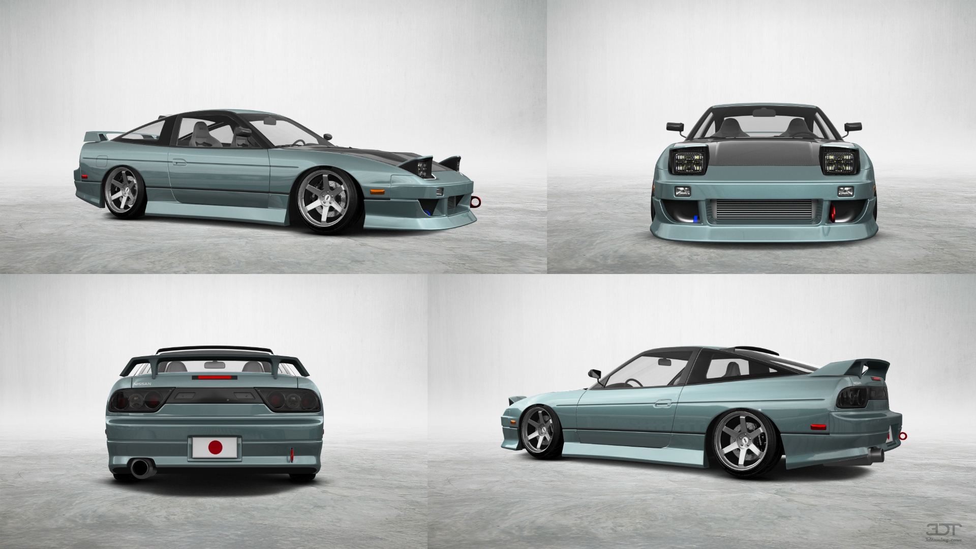 Nissan 240SX 3 Door Hatchback 1989 tuning
