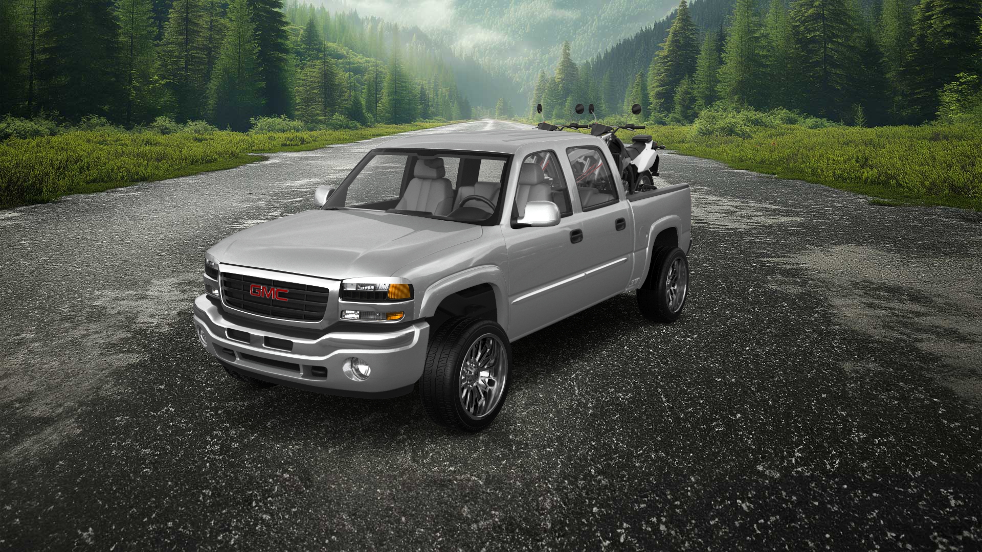 GMC Sierra 1500 Crew Cab Pickup Truck 2000 tuning