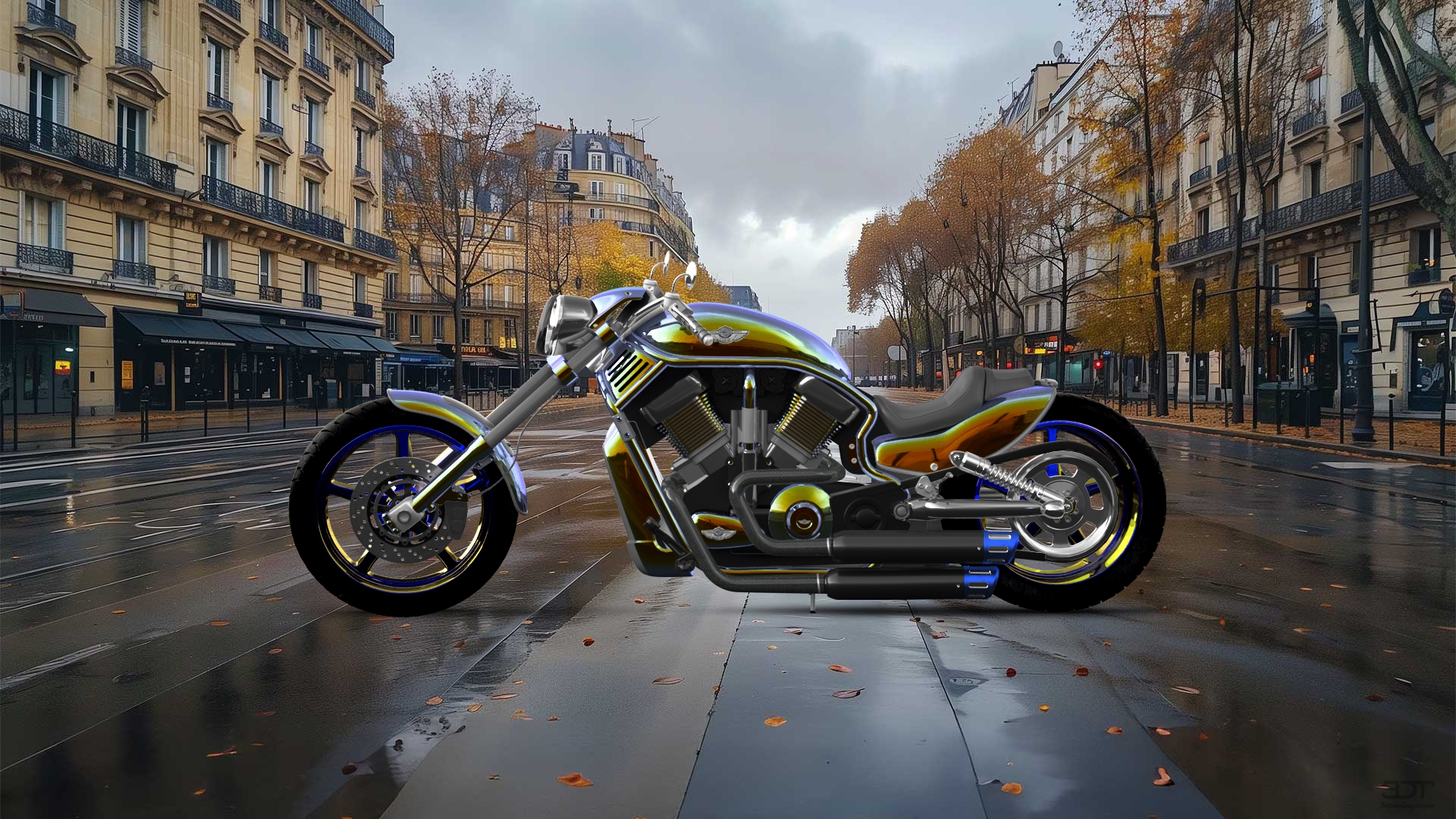 Harley-Davidson Custom Chopper Cruiser 2011 Images
