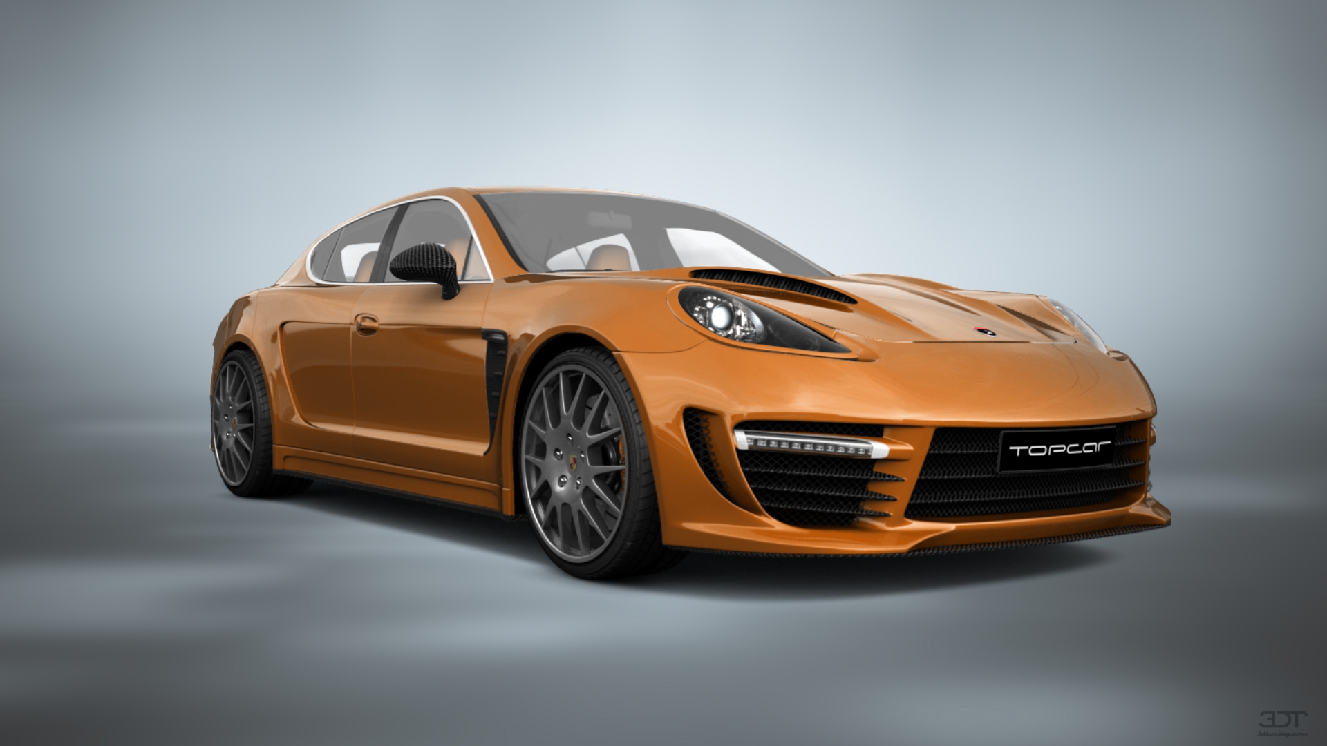 Porsche Panamera 4 door fastback saloon 2011