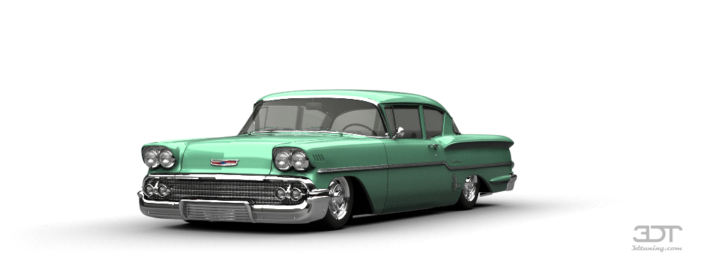 Tuning Chevrolet Delray 2door Sedan Coupe 1958