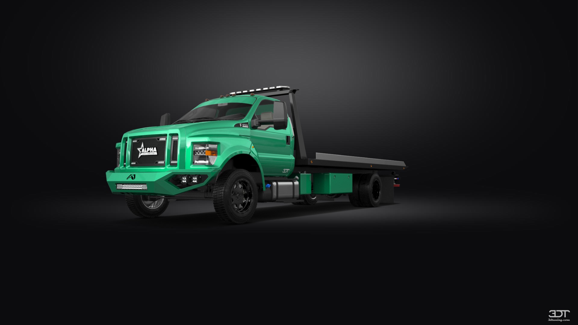 Tuning Ford F-650 Tow Truck Pickup 2016