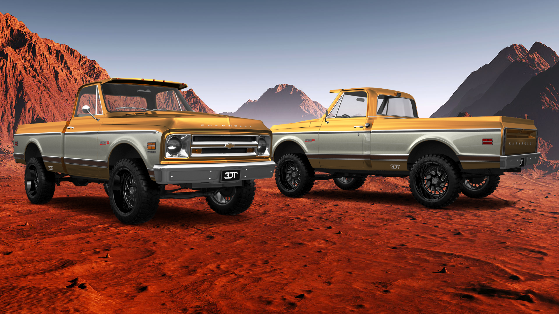 Chevrolet C-10 Cheyenne 2 Door pickup truck 1967 tuning