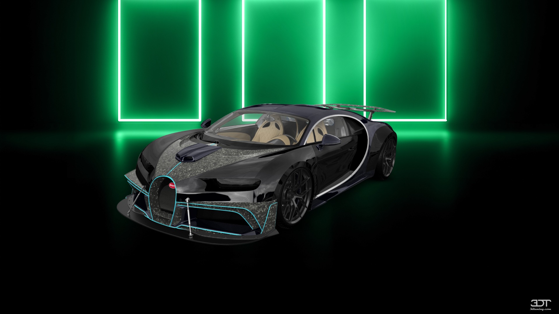 Bugatti Chiron 2 Door Coupe 2016 tuning