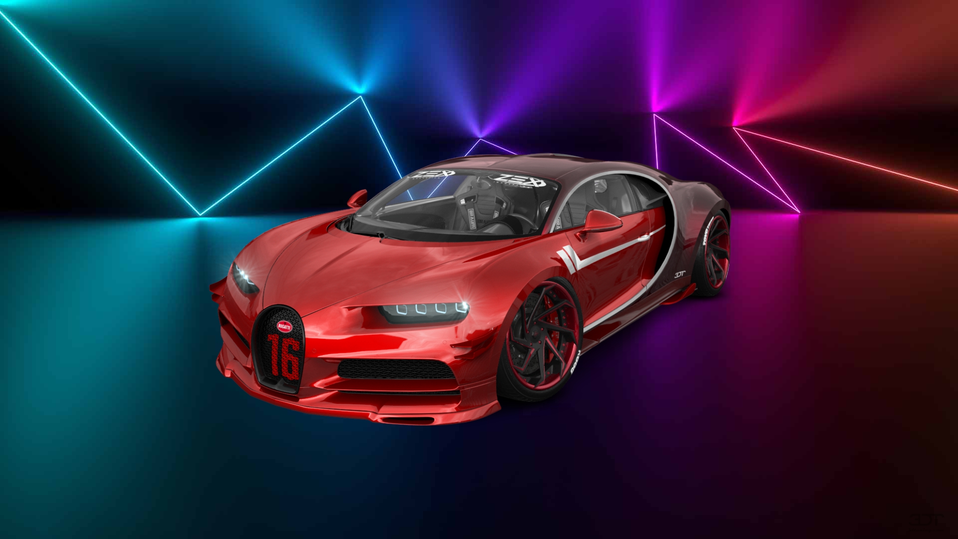 Bugatti Chiron 2 Door Coupe 2016