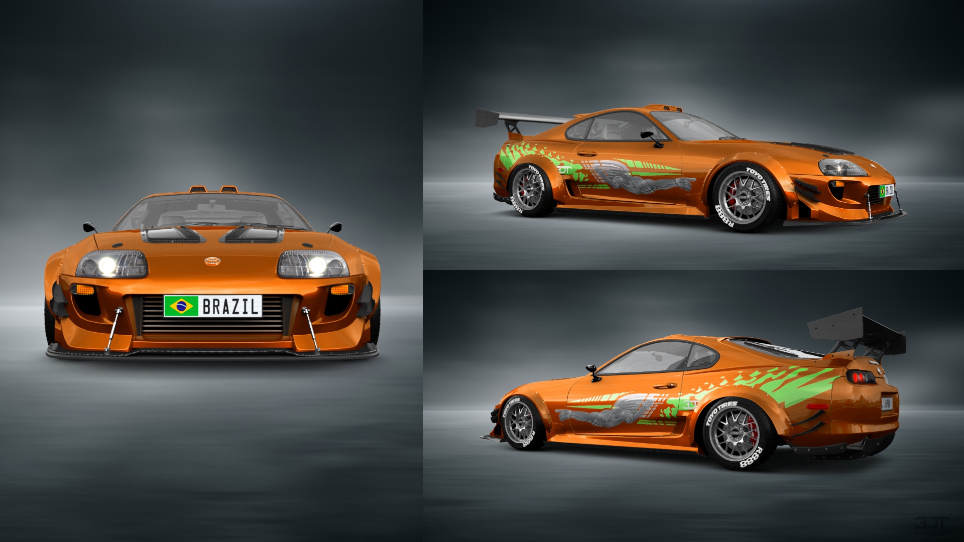 Toyota Supra 2 Door Coupe 2000 tuning
