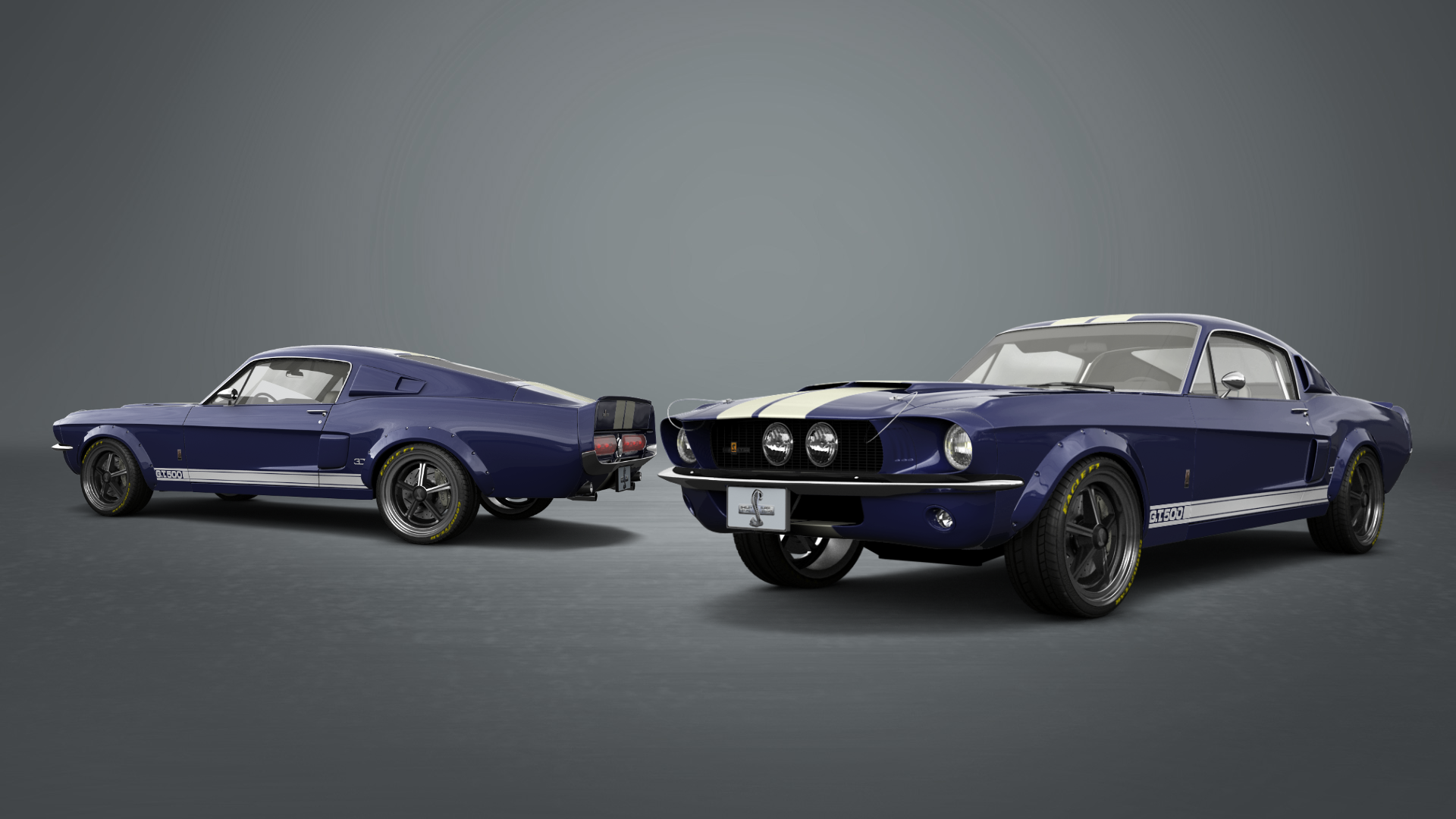 Mustang GT500 2 Door Coupe 1968