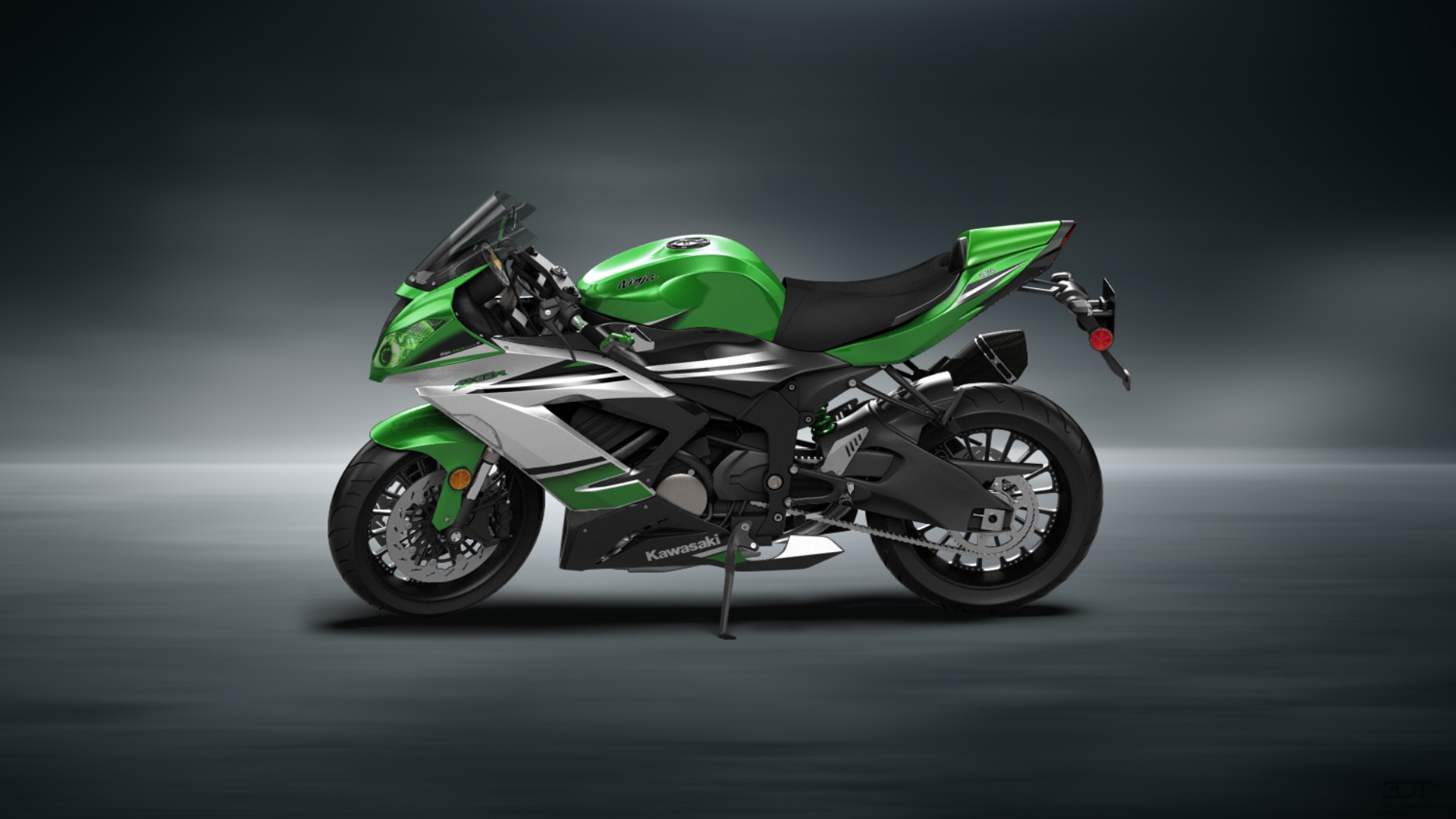 Kawasaki Ninja ZX 6R Sport Bike 2015