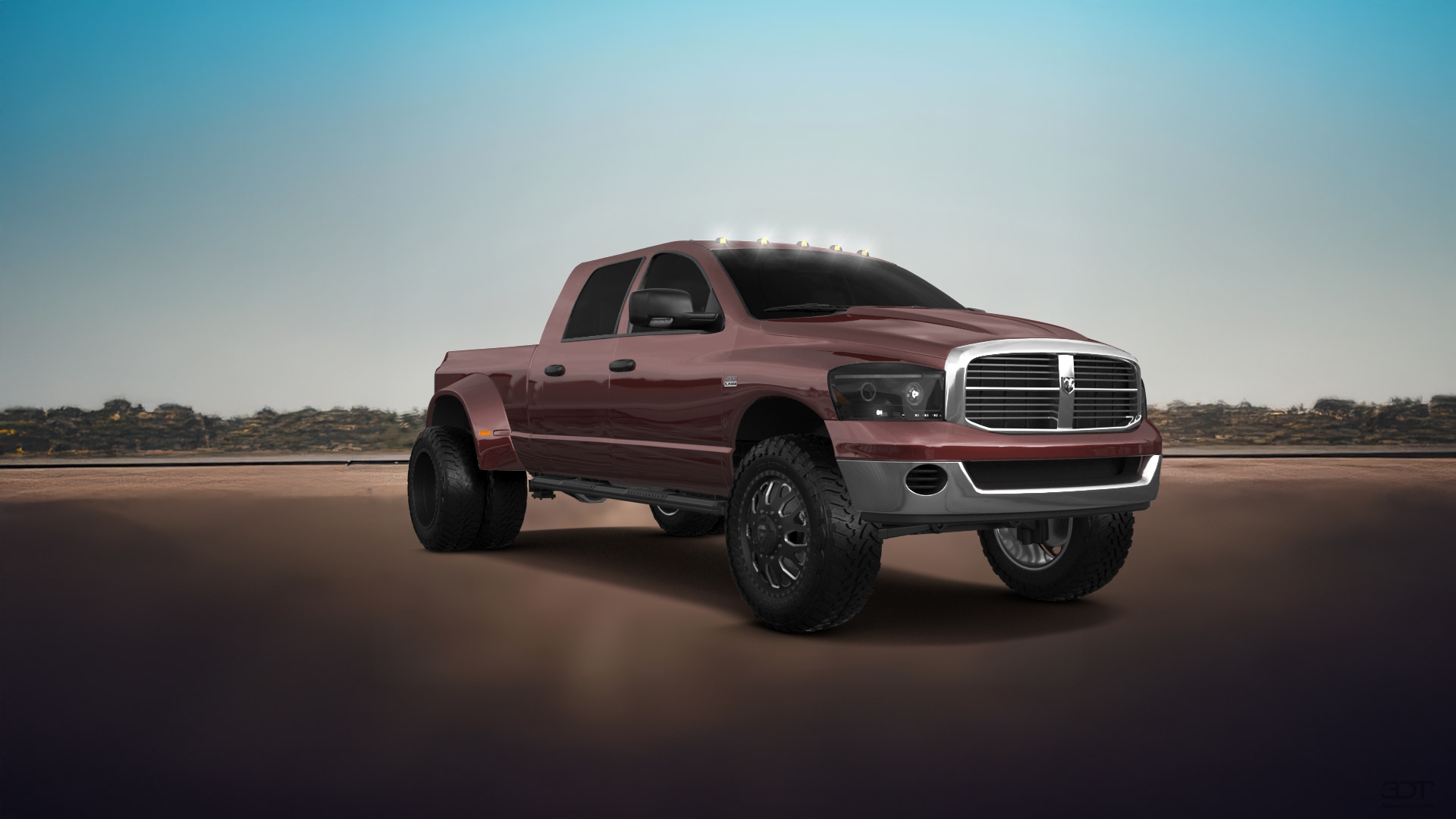 Dodge Ram 3500 Dually 4 Door pickup truck 2007 tuning