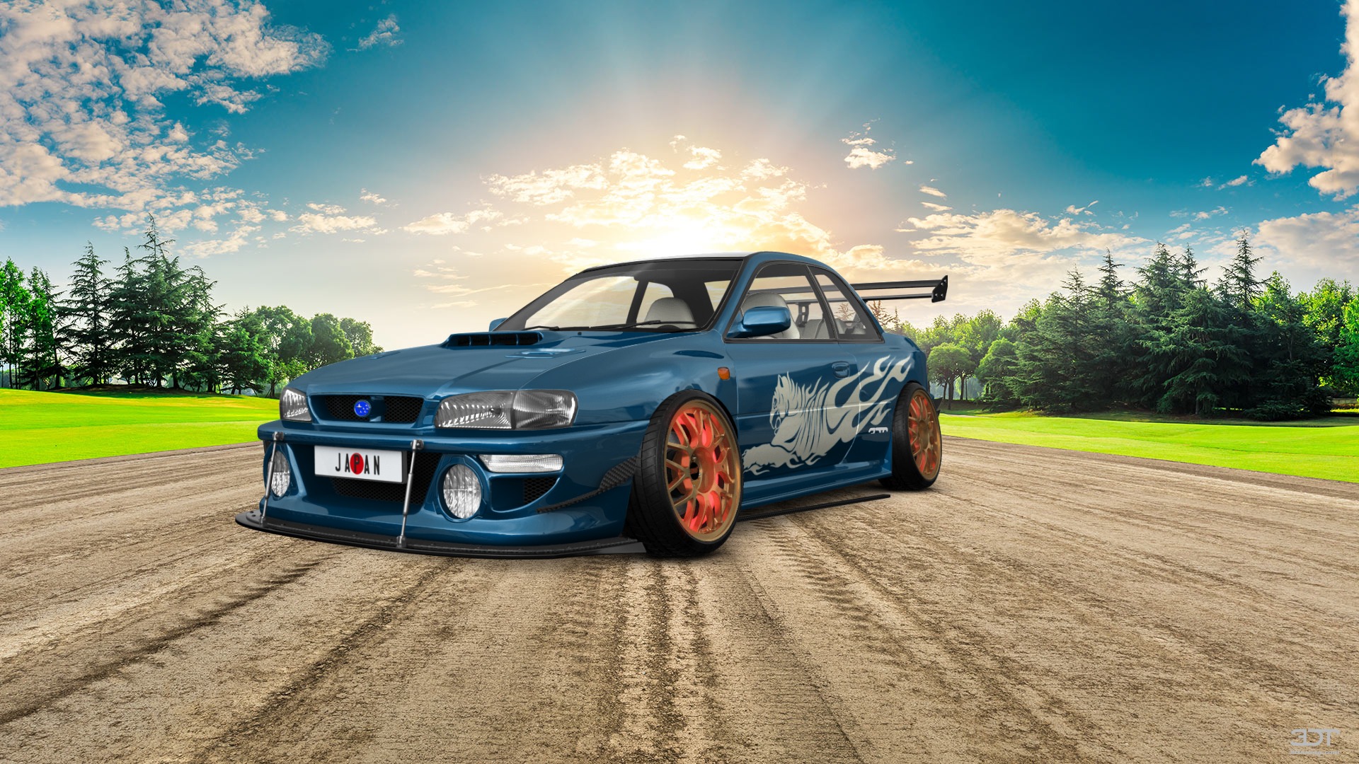 Subaru Impreza WRX STI 22B 2 Door Coupe 2000