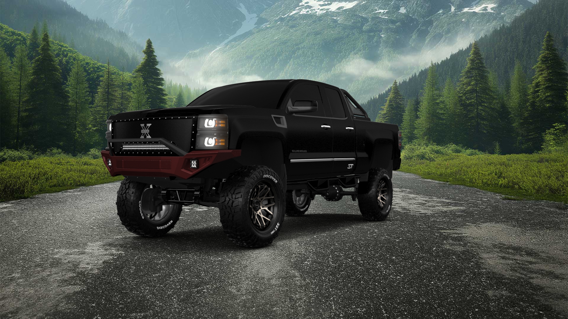 Chevrolet Silverado 1500 6.5 ft box 4 Door pickup truck 2014
