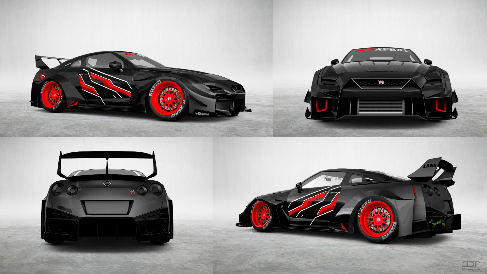 Nissan GT-R 2 Door Coupe 2010 tuning