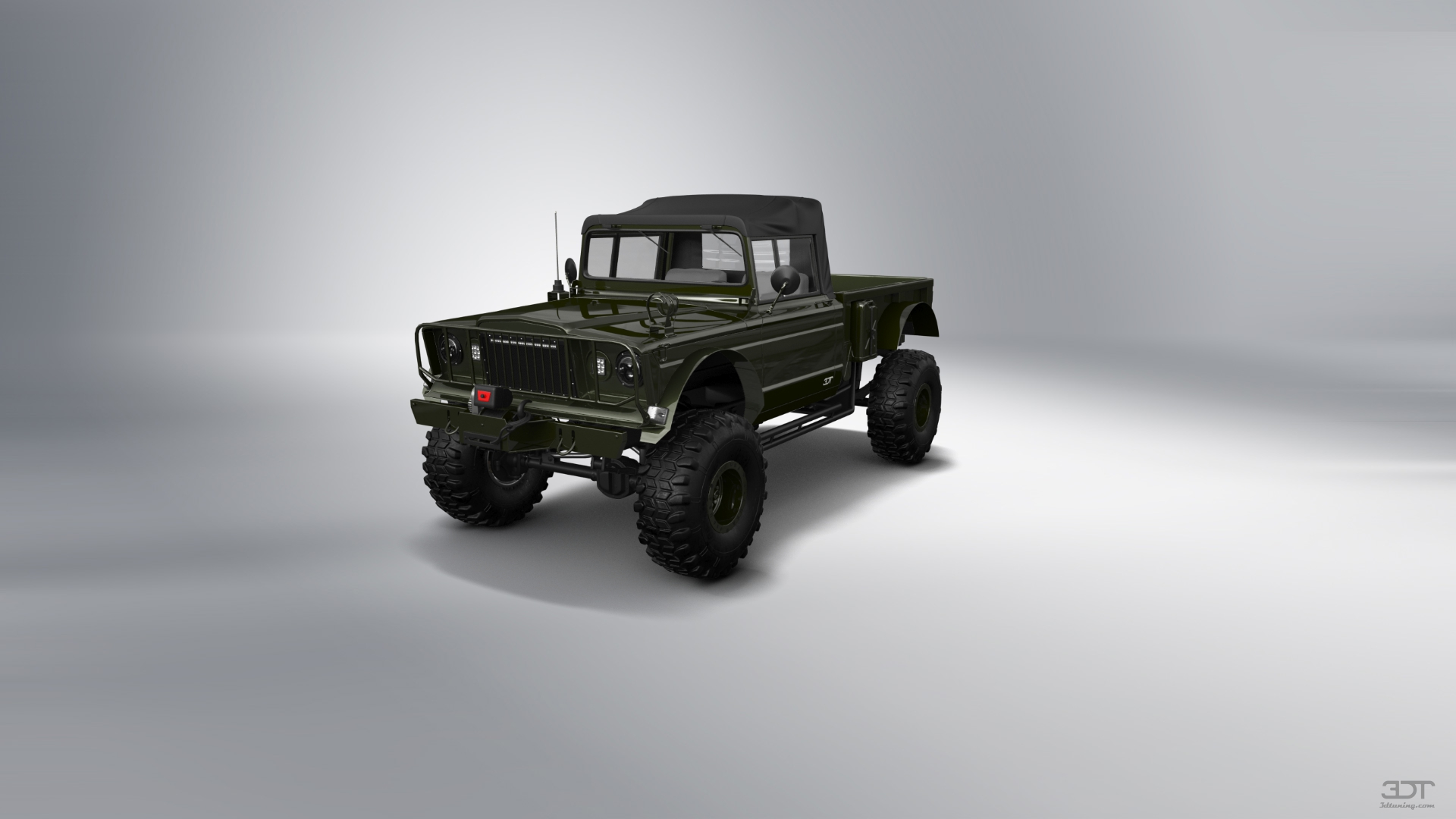 Jeep Kaiser M715 2 Door pickup truck 1968 tuning